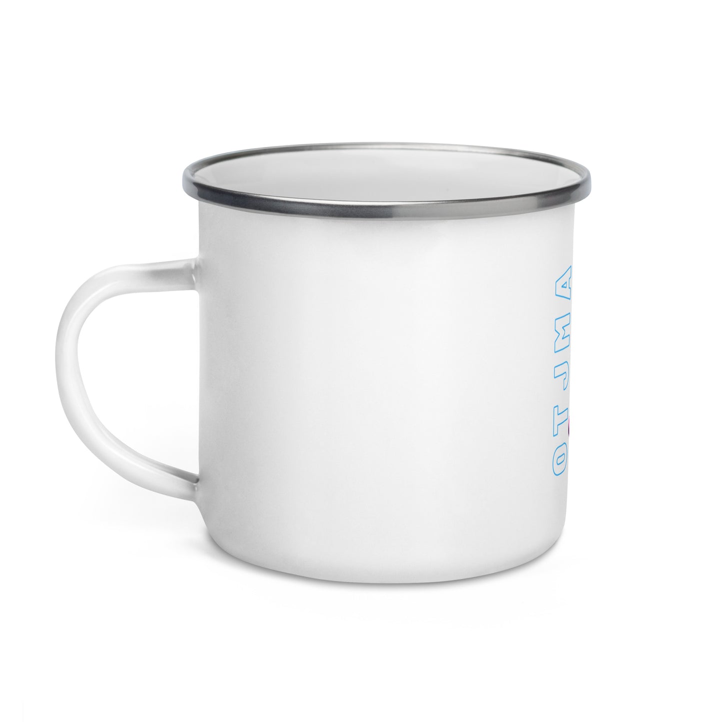 OTJMA Headphones Enamel Mug